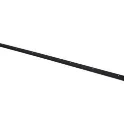 Duraline bovenrail zwart 130 cm t.b.v. Duraline opbergsysteem hangend