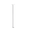 Duraline meubelpoot rond wit Ø3x40 cm