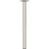 Duraline meubelpoot rond zand / beige staal Ø3x40 cm