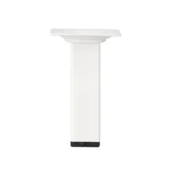 Duraline meubelpoot vierkant wit 2,5x2,5x10 cm