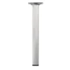 Duraline meubelpoot vierkant nikkel geborsteld 2,5x2,5x25 cm