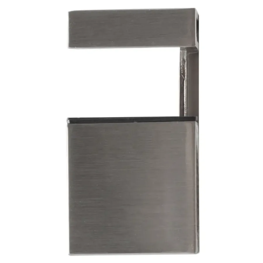 Duraline plankdrager clip cube mini geborsteld nikkel