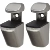 Duraline plankdrager clip mini geborsteld nikkel 2 stuks Sale