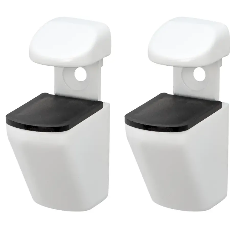 Duraline plankdrager clip mini wit 2 stuks Sale