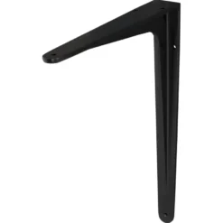 Geen Duraline plankdrager model 13 zwart 25x30 cm Outlet