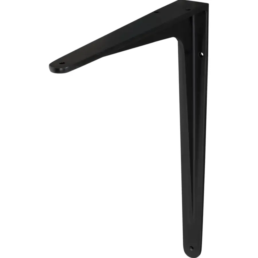 Geen Duraline plankdrager model 13 zwart 25x30 cm Outlet