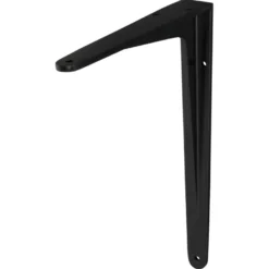 Geen Duraline plankdrager model 13 zwart 17,5x20 cm Hot