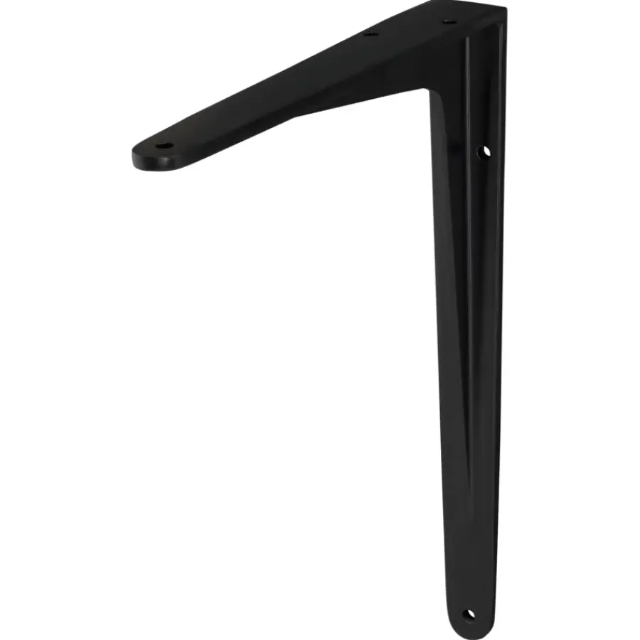 Geen Duraline plankdrager model 13 zwart 17,5x20 cm Hot