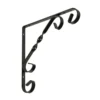 Geen Duraline plankdrager ornament zwart 15x15 cm Clearance