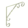Geen Duraline plankdrager ornament wit 15x15 cm Clearance