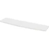 Duraline wandplank gebogen XS2 wit hout 80x23,5 cm 18 mm