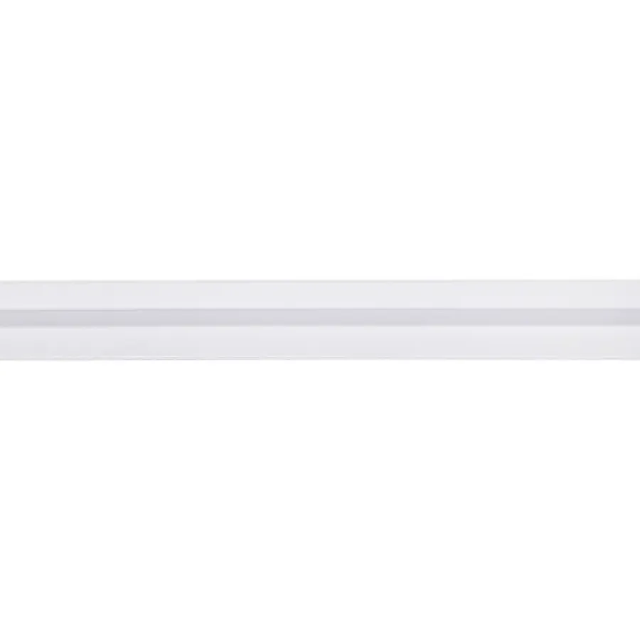 Geen Eindprofiel kunststof wit 4x20 mm lengte 260 cm Hot