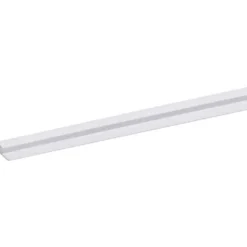 Geen Eindprofiel kunststof wit 4x20 mm lengte 260 cm Hot