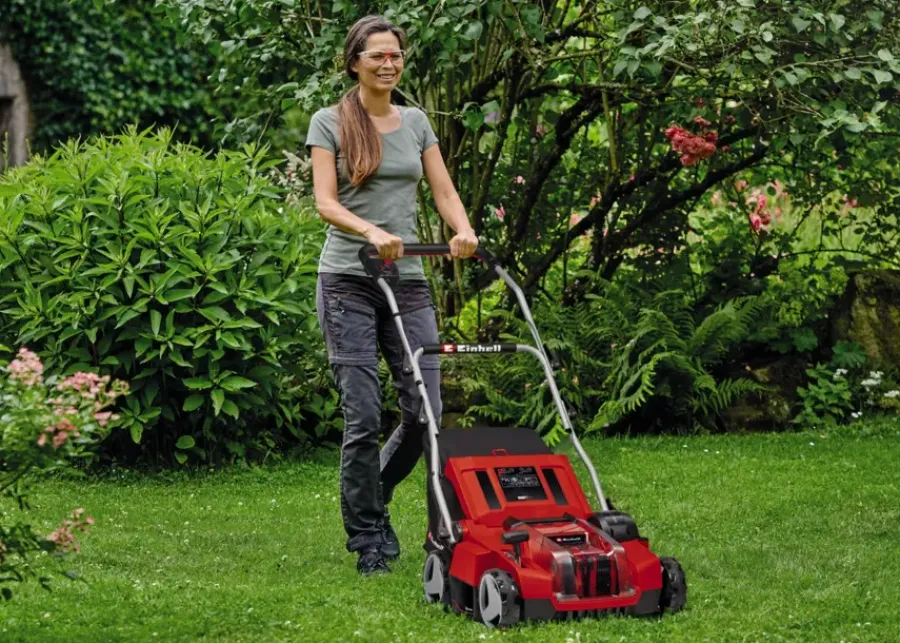 EINHELL 18V accu verticuteermachine 36cm GE-SA 36/35 LI zonder accu