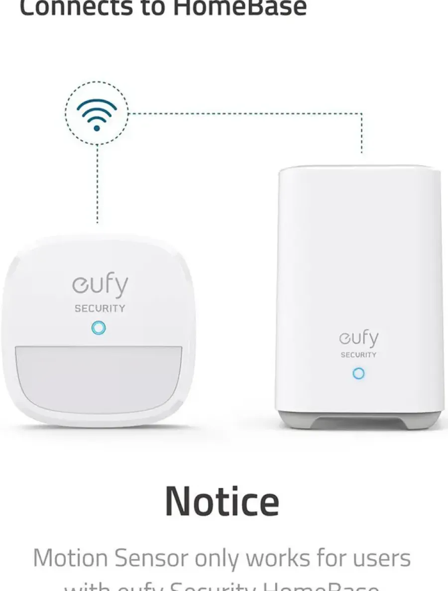 Eufy Bewegingssensor Uitbreiding voor Alarmsysteem Clearance