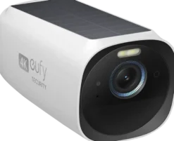 Eufy cam 3 Draadloze Beveiligingscamera voor buiten 4K met Zonnepaneel Uitbreiding Hot
