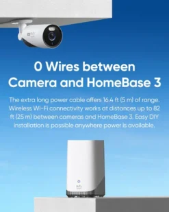 Eufy E330 Beveiligingscamera voor buiten Wired Uitbreiding Sale