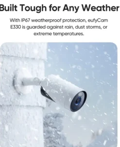 Eufy E330 Bundel 2 Beveiligingscamera voor buiten Wired Incl. Homebase 3 Sale