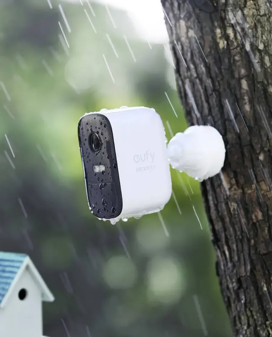 Eufy Cam 2C draadloze uitbreiding beveiligingscamera Wit Clearance