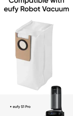 Eufy S1 Pro stofzuigerzakken 3 stuks Discount
