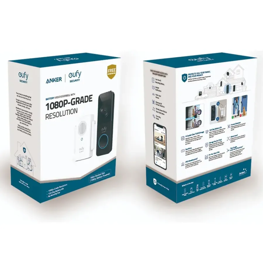 Eufy Video Deurbel C211/C220 met Chime Clearance