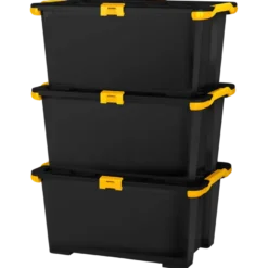 Evo Pro opbergbox DIY antraciet kunststof 44 L