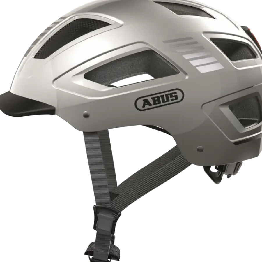 Abus Fietshelm Hyban 2.0 signal silver XL