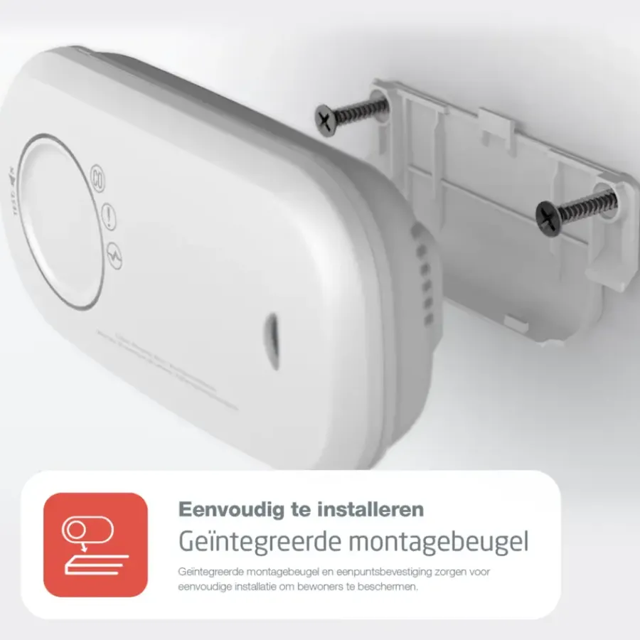 Fire Angel FireAngel Koolmonoxidemelder Inclusief 10 jaar Vervangbare Batterij Discount