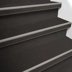 Firststep trapprofiel pvc zilver 128cm 4st