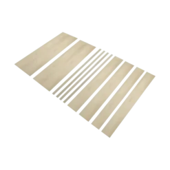 Firststep traprenovatieset pvc-treden smokey eiken, 4 stuks