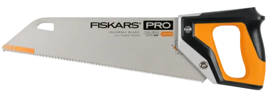 FISKARS handzaag 380 mm 9TPI PowerTooth Best