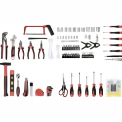Geen Gereedschapskoffer / trolley met 299-delige set handgereedschap