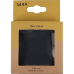Gira E2 Blindplaat Mat Zwart Discount