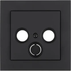 Gira E2 Centraalplaat Radio/TV Mat Zwart Sale
