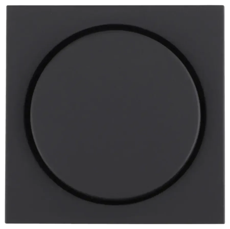 Gira E2 Inbouw Centraalplaat Dimmer Mat Zwart New