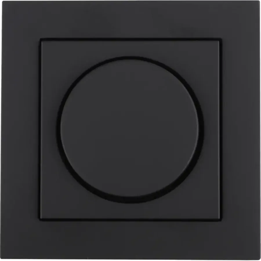 Gira E2 Inbouw Centraalplaat Dimmer Mat Zwart New