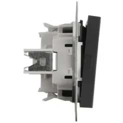 Gira E2 Inbouw Serieschakelaar Mat Zwart