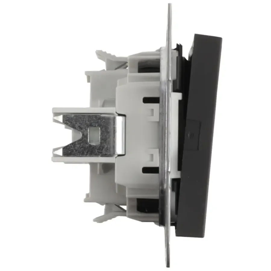 Gira E2 Inbouw Serieschakelaar Mat Zwart