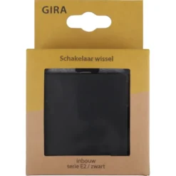 Gira E2 Inbouw Wisselschakelaar Mat Zwart Online