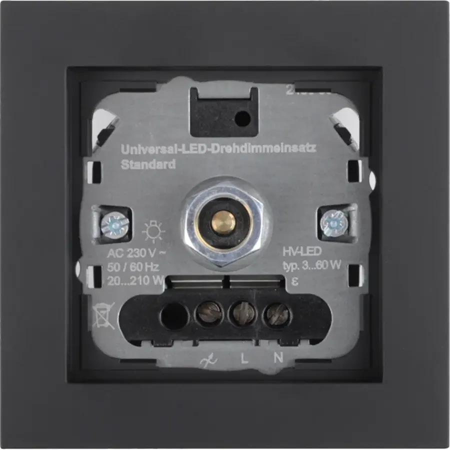 Gira ST55 inbouw dimmer LED/gloei/halogeen Best