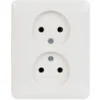 Gira ST55 Inbouw Dubbel Stopcontact Wit Best