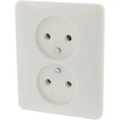 Gira ST55 Inbouw Dubbel Stopcontact Wit Best