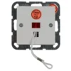 Gira ST55 inbouw trekschakelaar wit Best
