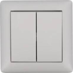 Gira ST55 inbouw wissel-/wisselschakelaar wit Clearance