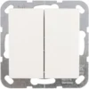 Gira ST55 inbouw wissel-/wisselschakelaar wit Online