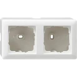 Gira ST55 Opbouwraam 2-voudig Wit Best
