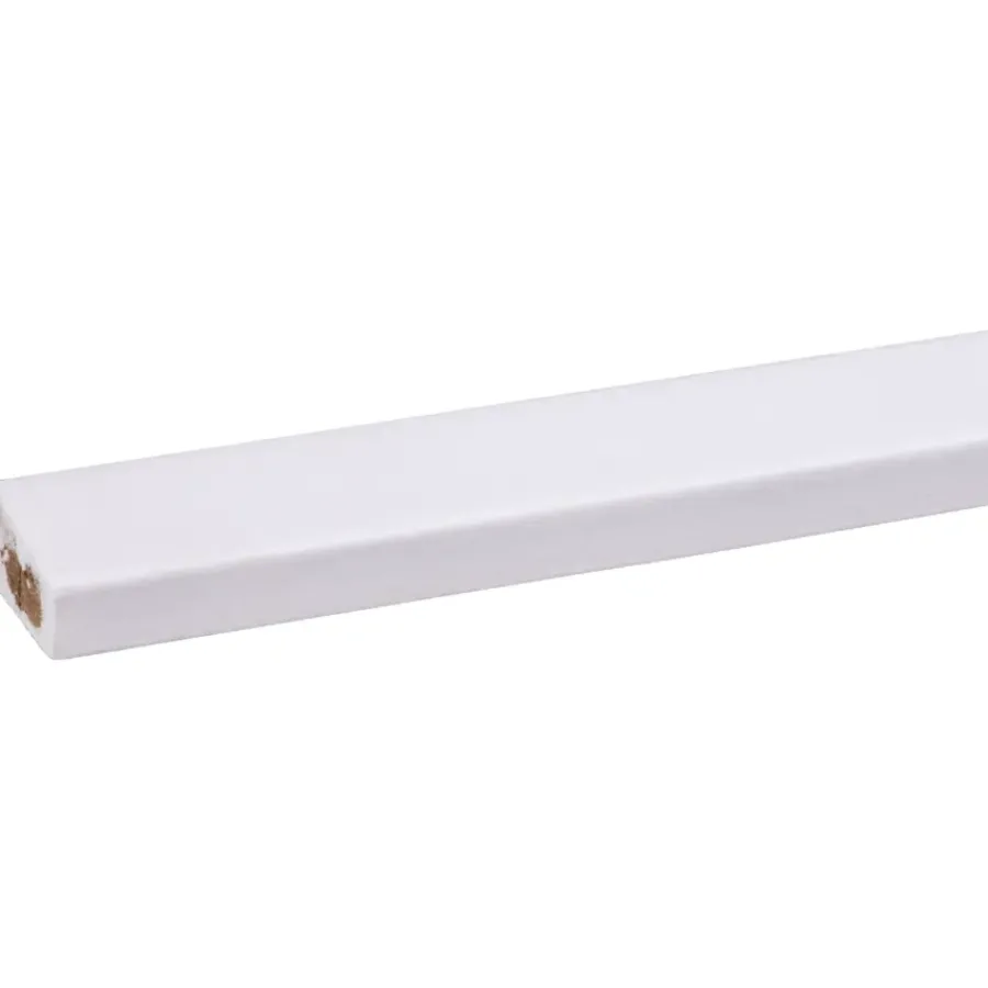 Geen Glaslat hardhout 28x17 mm lengte 270 cm gegrond Hot