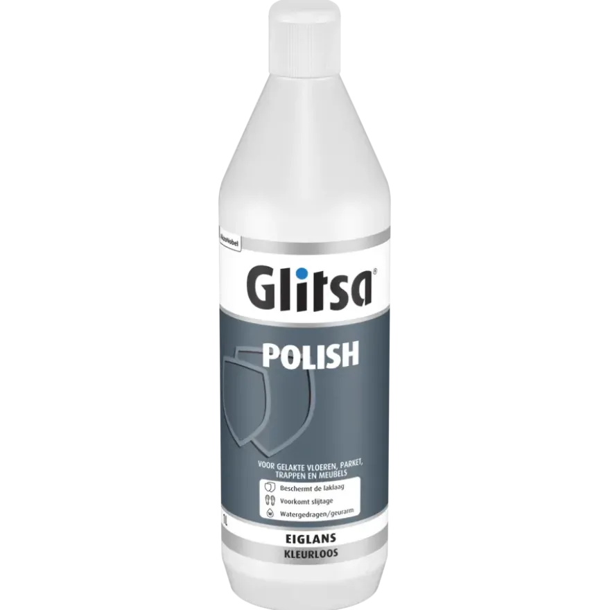 Glitsa vloerpolish eiglans transparant 1 l