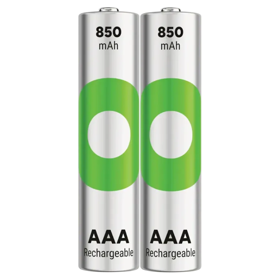 GP Batterij Oplaadbaar AAA NiMH 850mAh ReCyko 1,2V 2 Stuks Hot