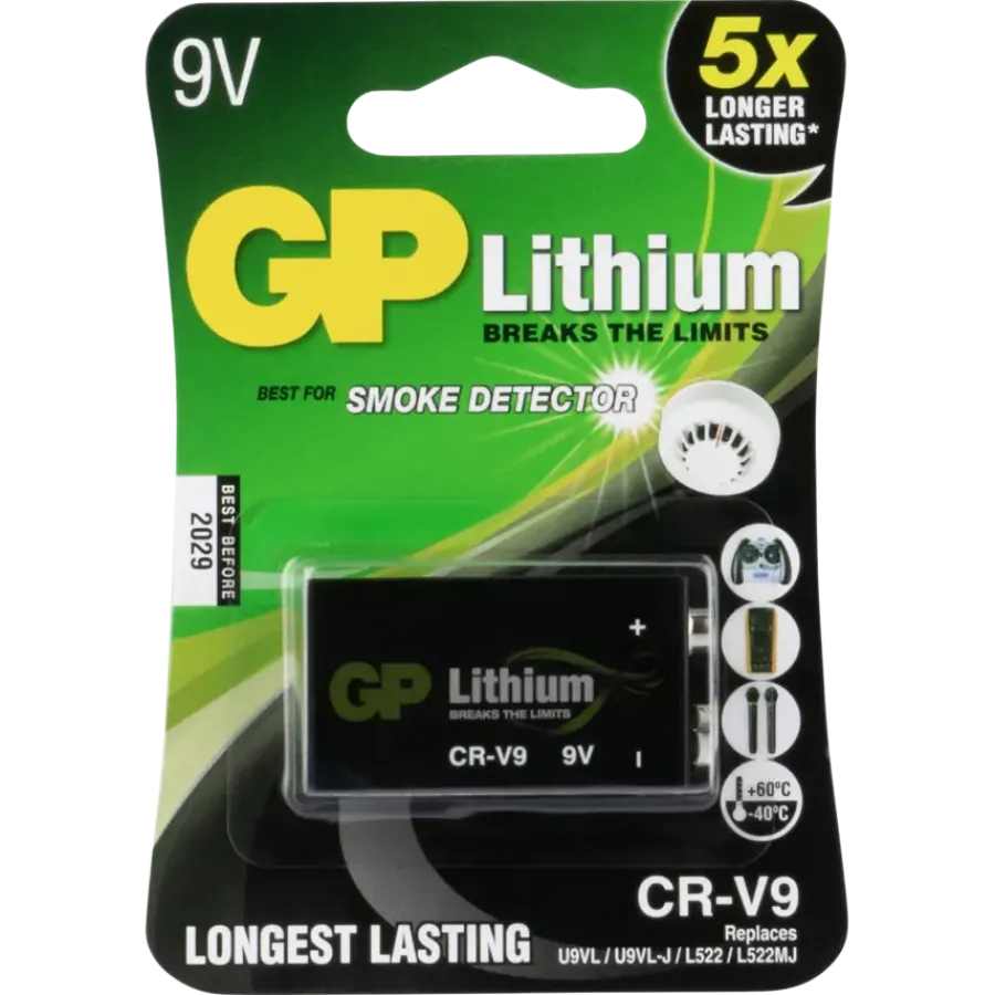GP lithiumbatterij CR-V9 9 V